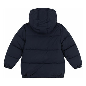 Petit Bateau - Striped Inflatable Jacket | Navy Blue