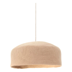 Muskhane - Lámpara de fieltro Yurta | Beige