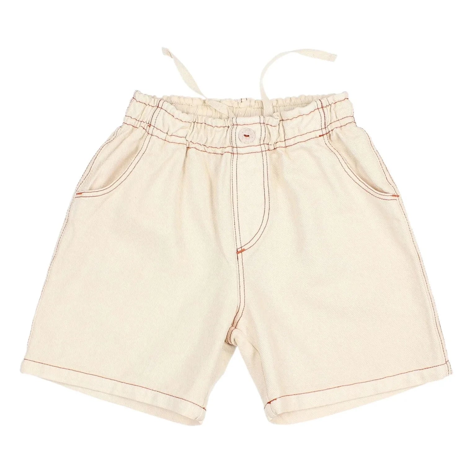Búho – Jeansbermudashorts aus Lyocell | Ecru