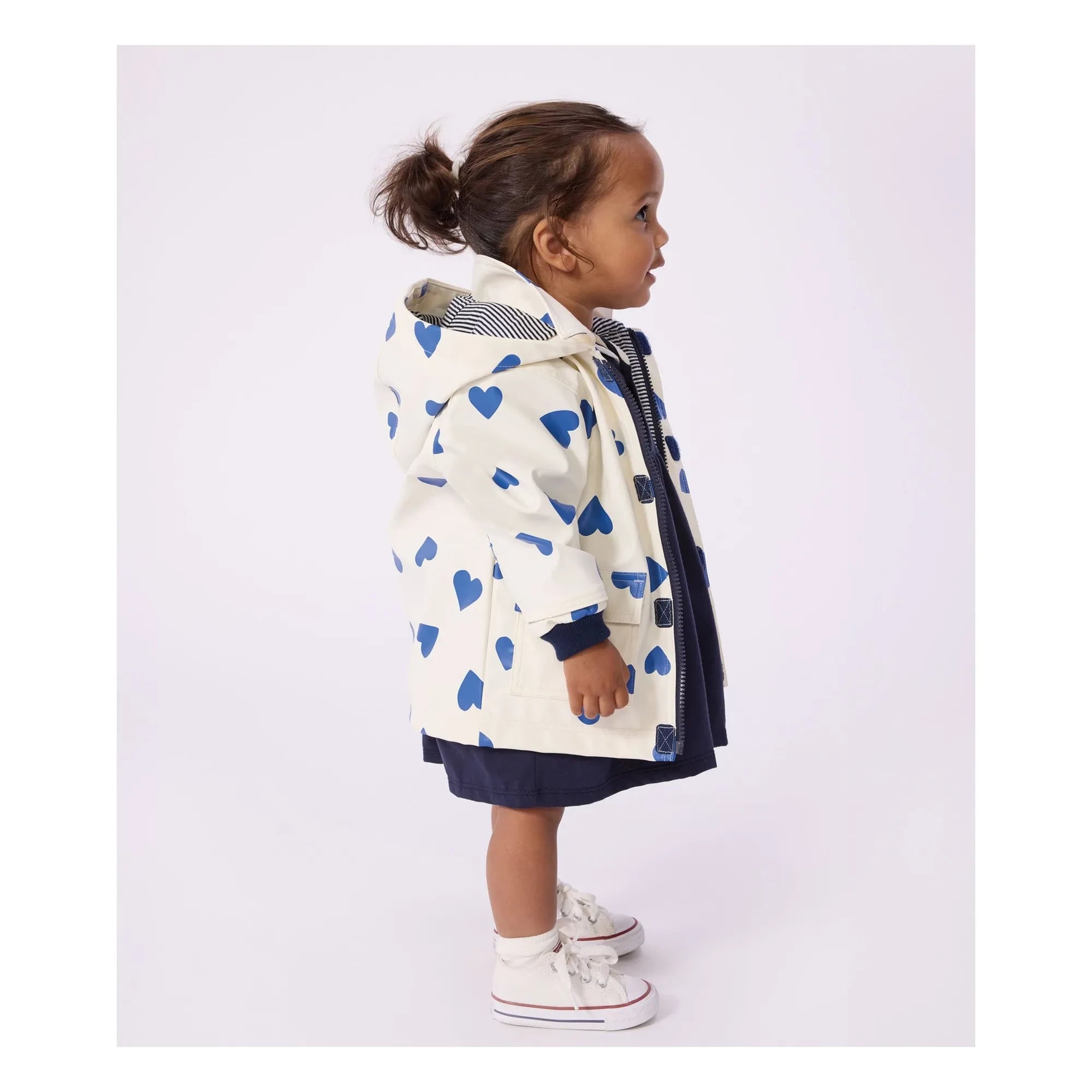 Petit Bateau - Ciré Iconique Kalpler Geri Dönüştürülmüş Lifler Bebek | Fildişi