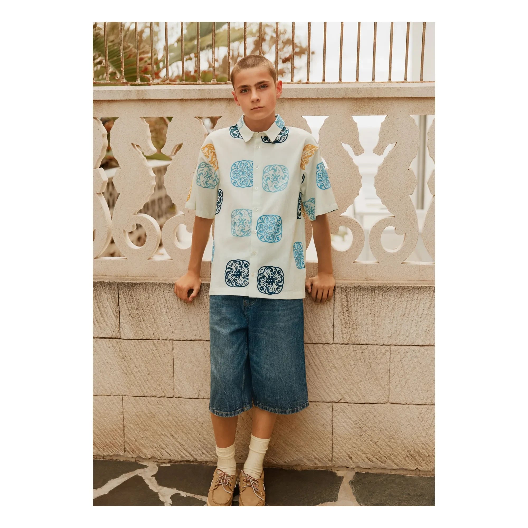 Molo - Alphie Denim Bermuda Bio-Baumwolle | Blau