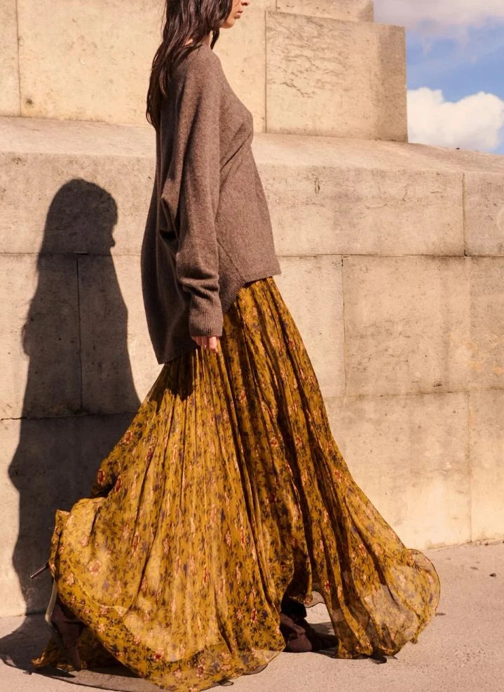 Mes Demoiselles - Amber Skirt | Mustard