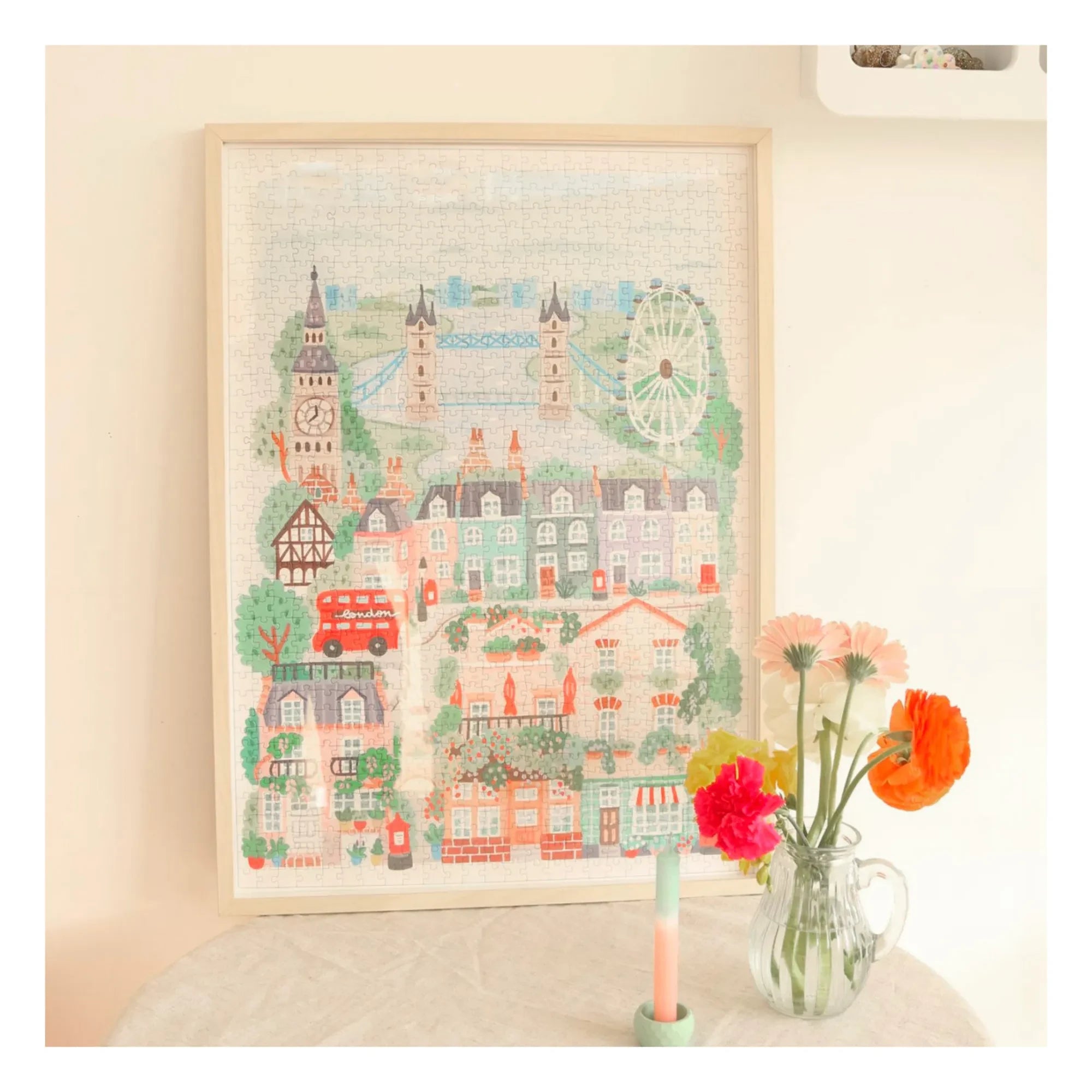 La Petite Épicerie - Puzzle London by Hoglet - 1000 Parça