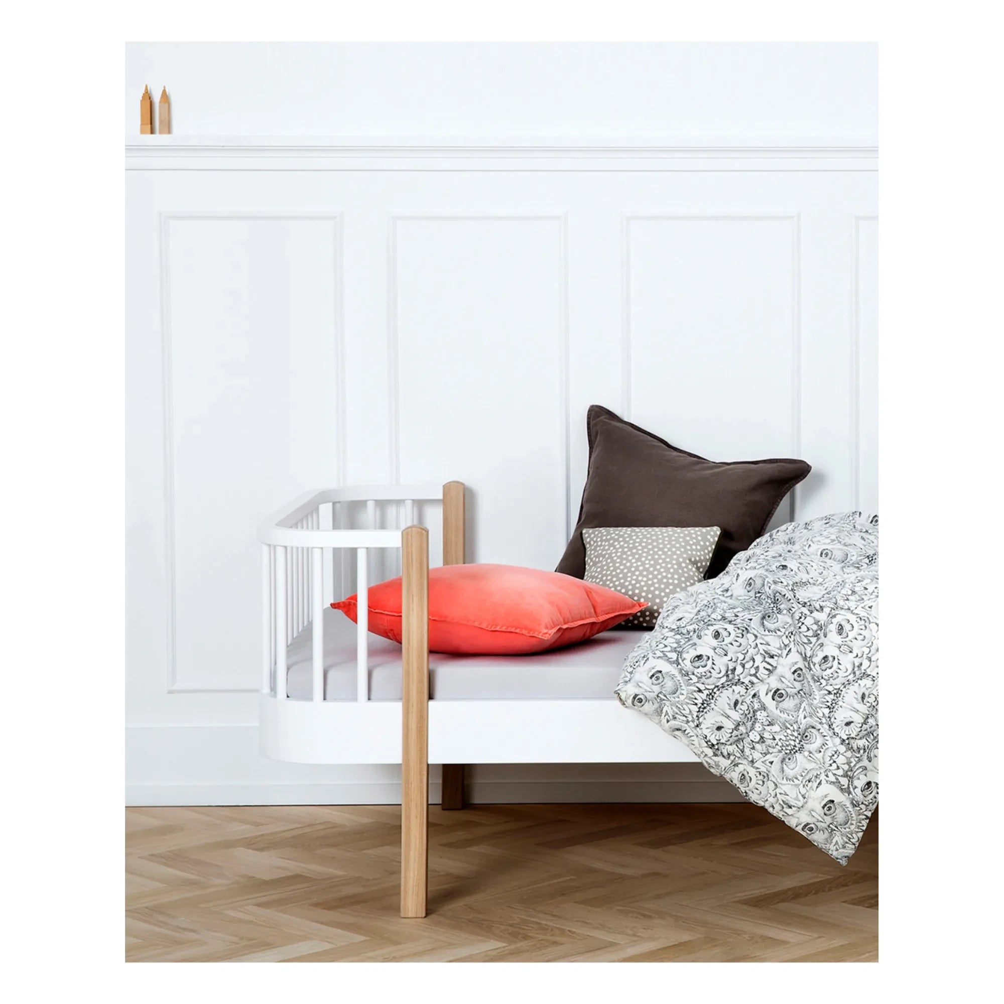 Oliver Furniture - Meşe Yatak Ahşap 90x200cm