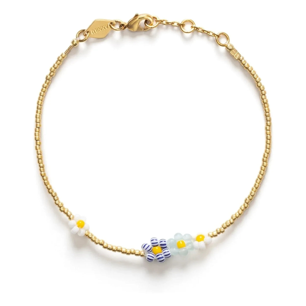Anni Lu - Bluebell Bloom Bileklik | Mavi