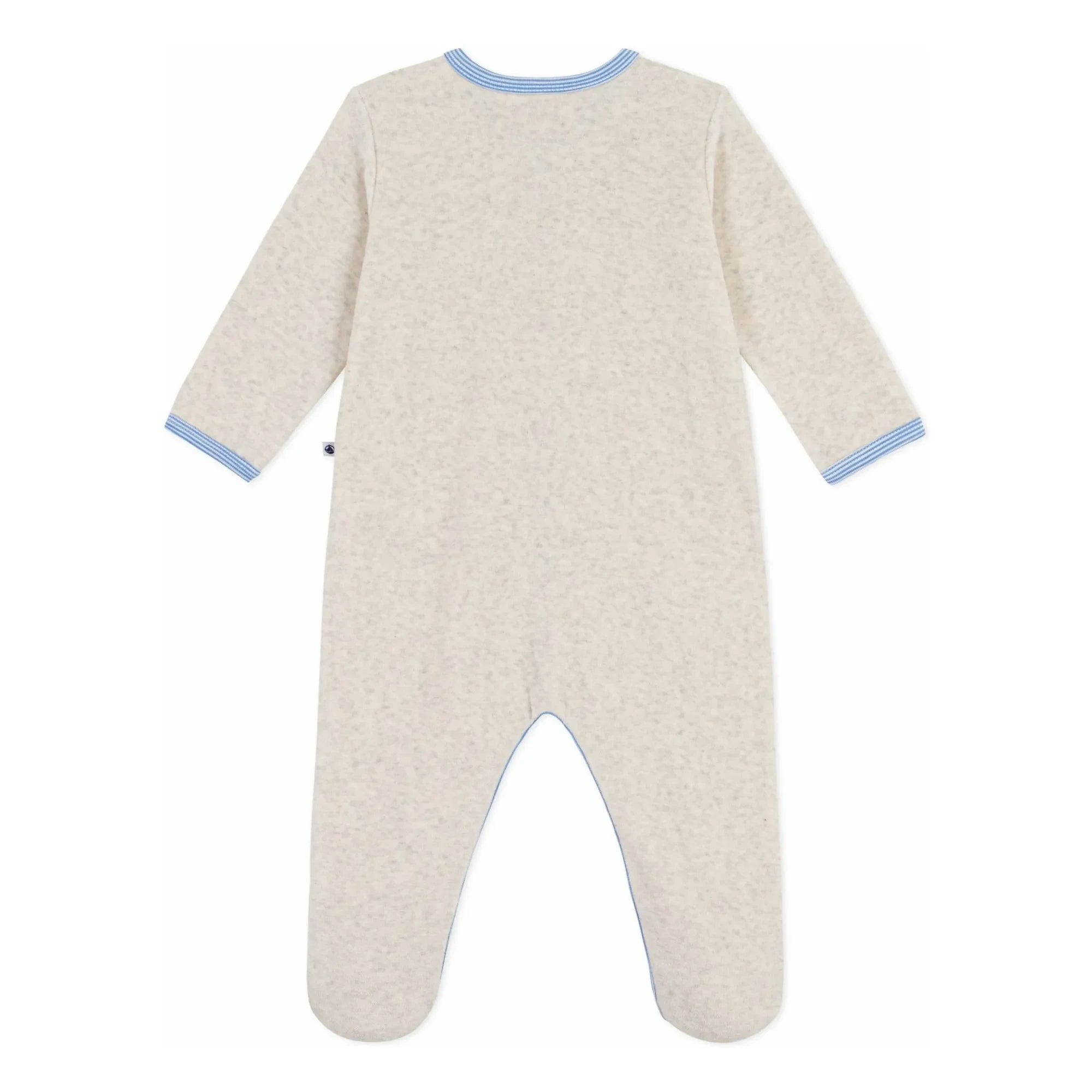 Petit Bateau - Dors Bien Amour organik pamuklu pijama | Heather bej