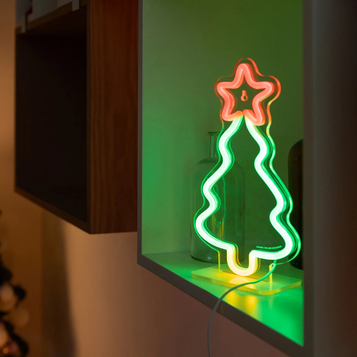 Legami - Neon-Effect LED Lamp - Noel Tree - It's a Sign