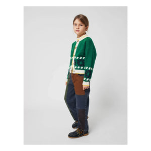 Bobo Choses - Organic cotton yoke jeans | Gray