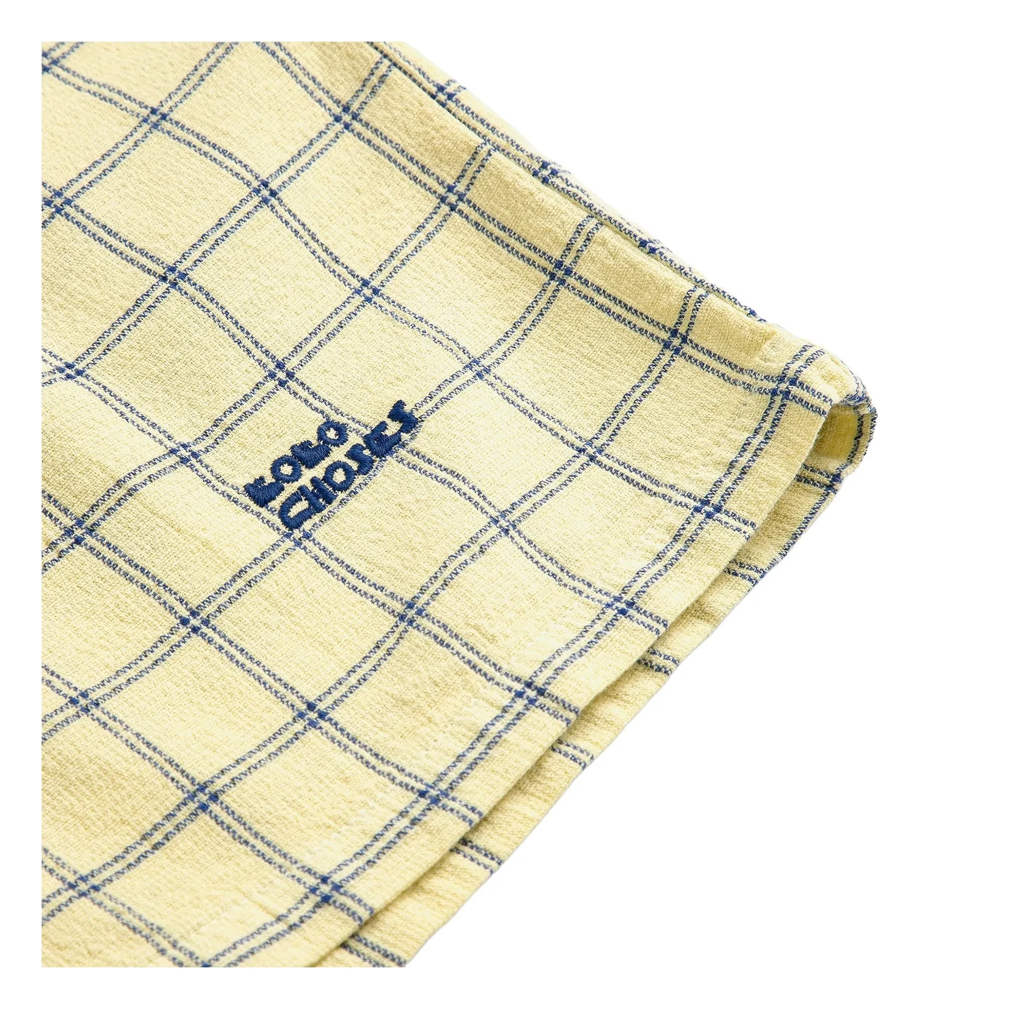 Bobo Choses - Bio-Baumwolle karierte Shorts | Gelb