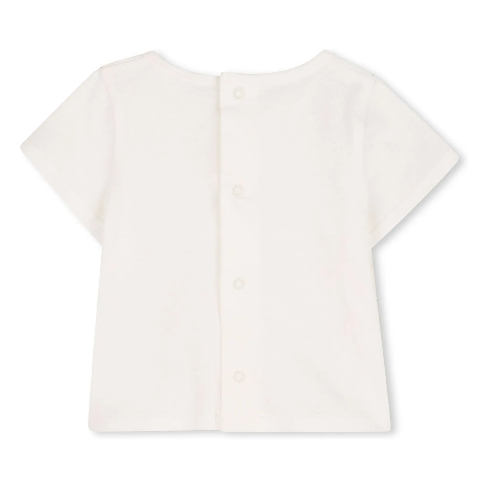 Chloé - Conjunto de mono y camiseta de algodón orgánico | Melocotón