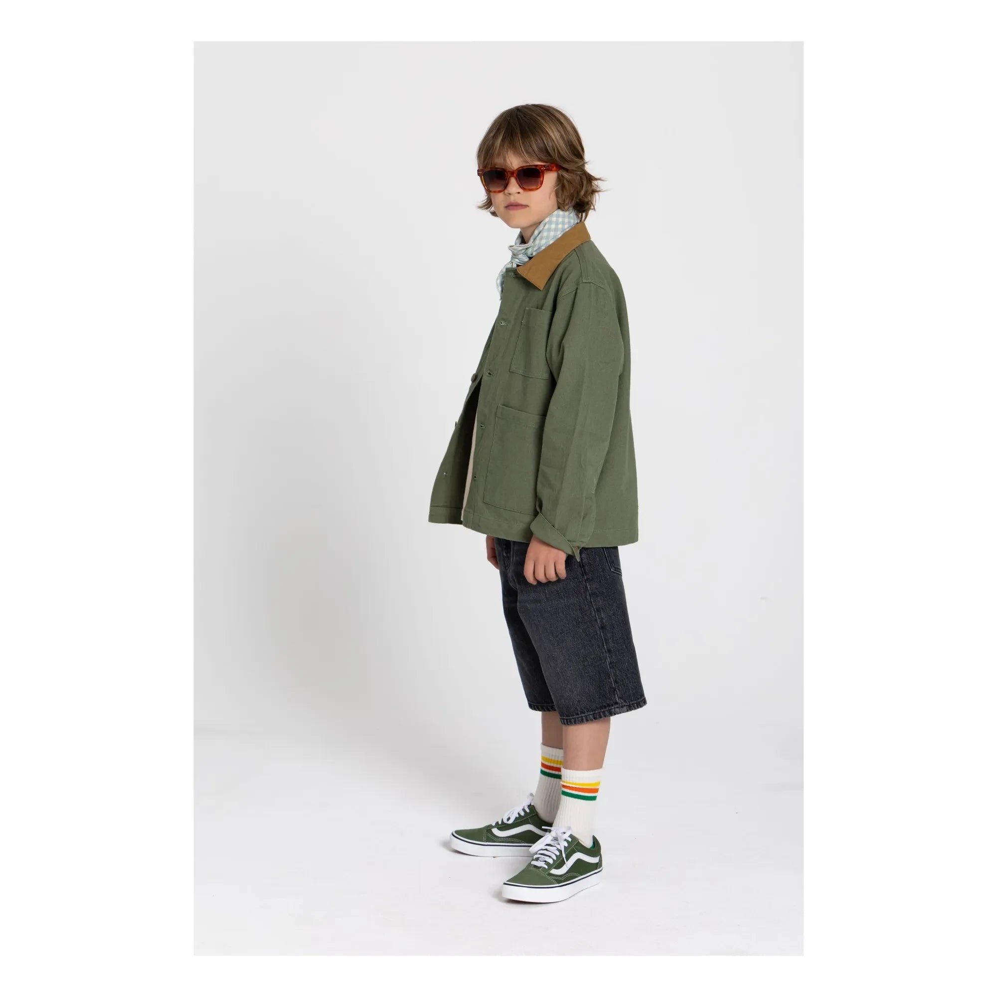 Hundred Pieces - Jeans-Bermudashorts Conrad | Denim Grau