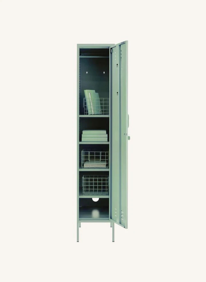 Mustard Made - Slim Metal Cabinet | Sage