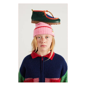 Bobo Choses - Wallabee Sherpa Derby Schuhe - Bobo Choses x Camper | Grün