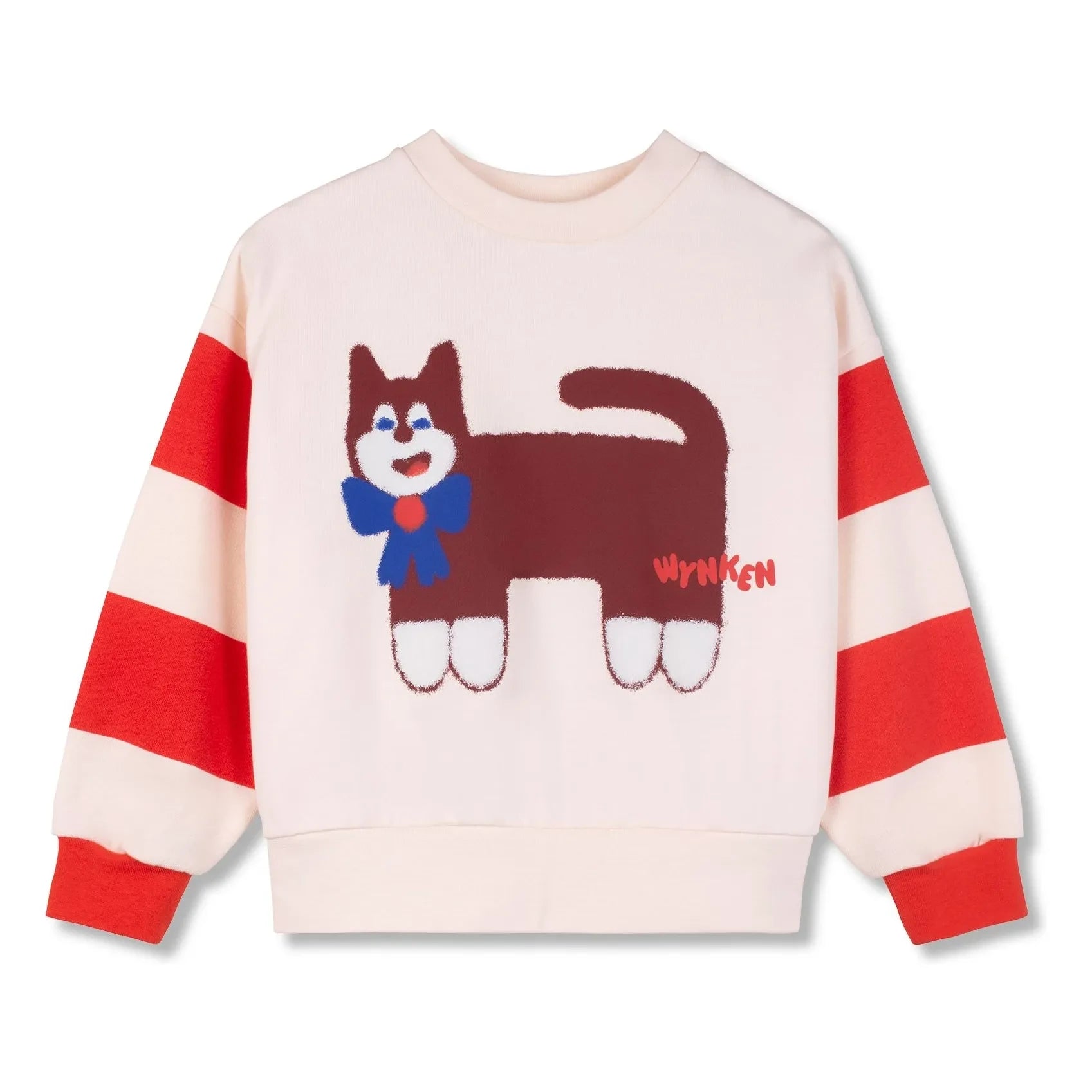 Wynken - Sweat Cat Organik Pamuk | Ekru