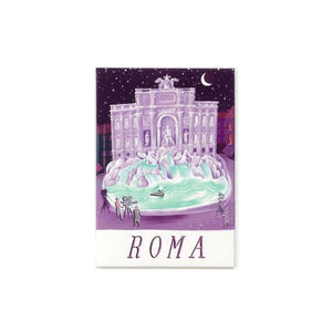 Legami - Imán Ilustrado de Roma - Colección de Ciudades del Mundo