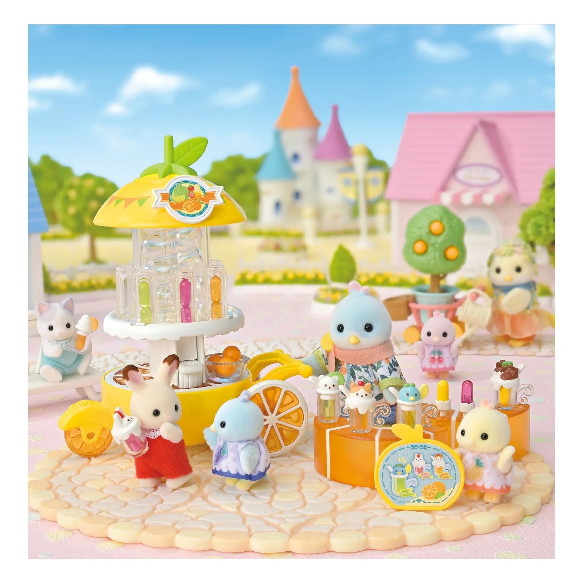 Sylvanian Families - Puesto de zumos