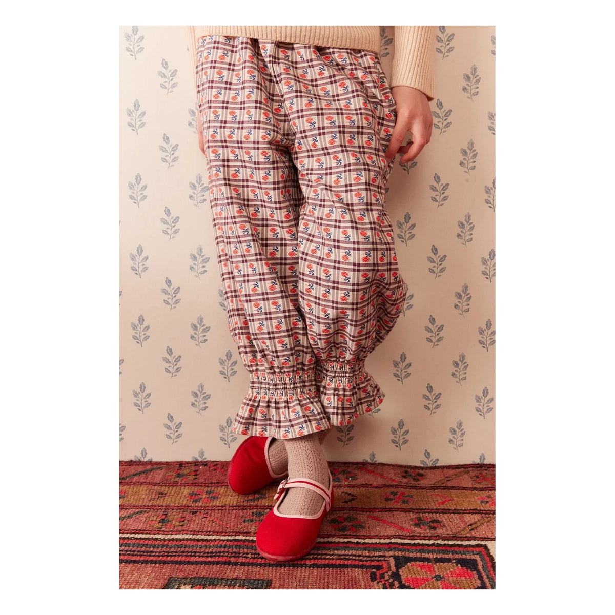 Hola Simone - Mirliton Pantalones escoceses | Ciruela