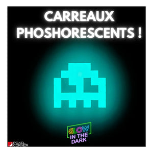 Pixel Corner - Glow in the Dark Pixel Art Kit - Rainbow in the Dark