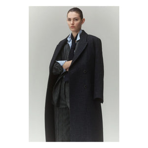 Pomandère - Striped Cotton Poplin Shirt | Blue