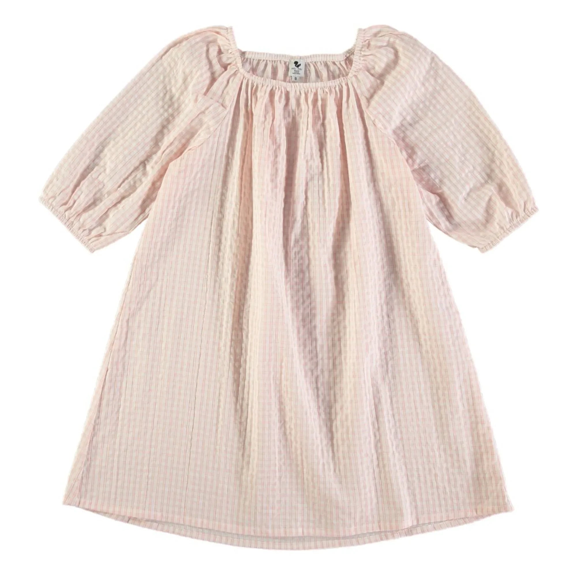 Risu Risu - Ostuni Vichy Organik Pamuklu Gecelik | Açık Pembe
