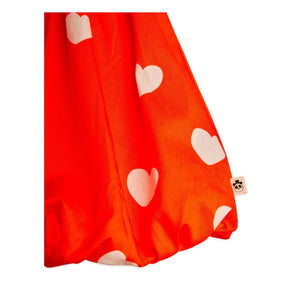 Mini Rodini – Ballonrock Herzen Bio-Baumwolle | Rot