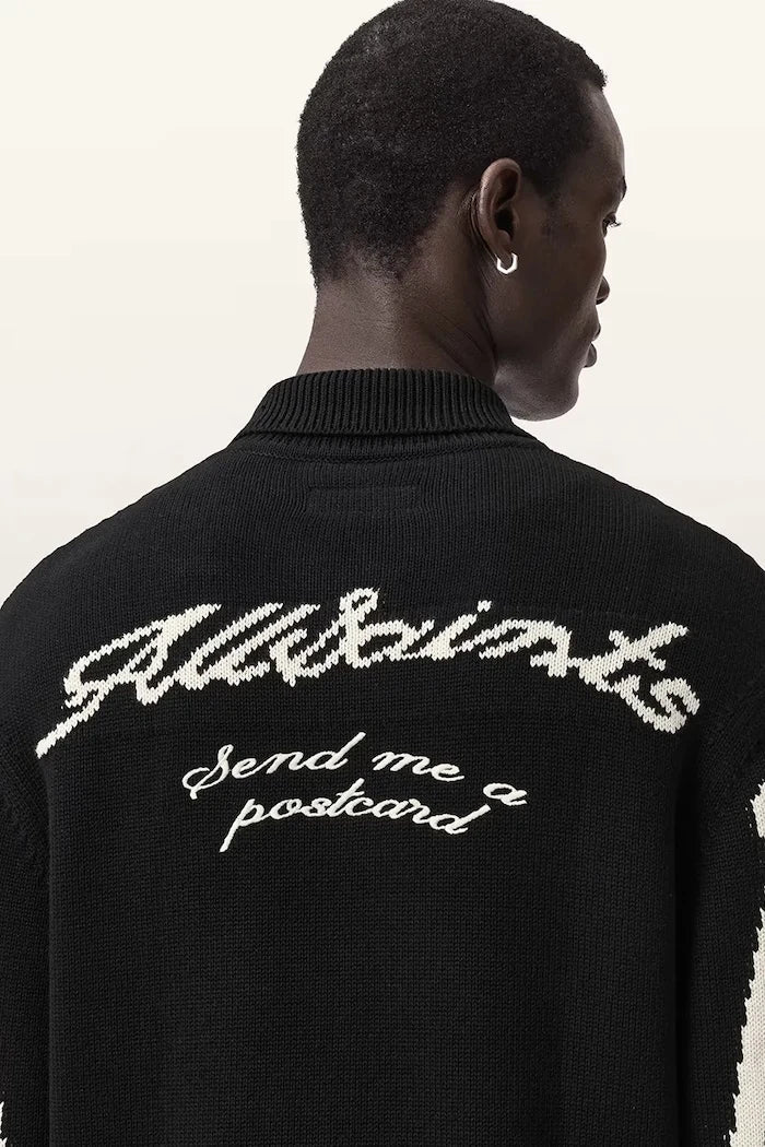 Chaleco de algodón AllSaints para hombre ADRIAN