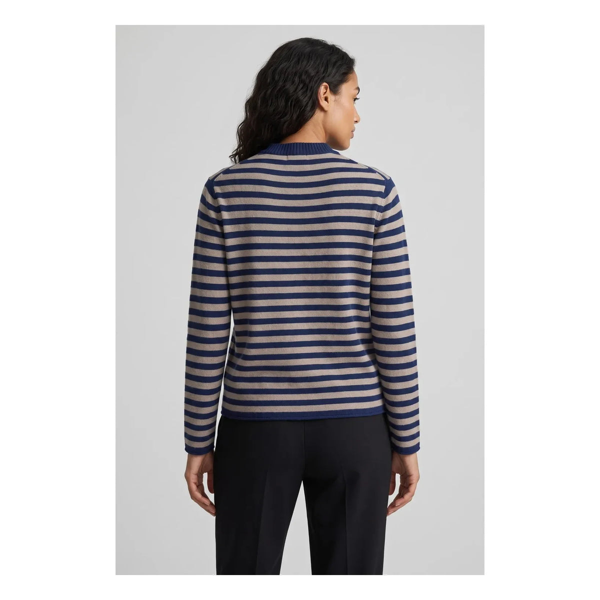 Hod - Vanessa Striped Sweater | Navy