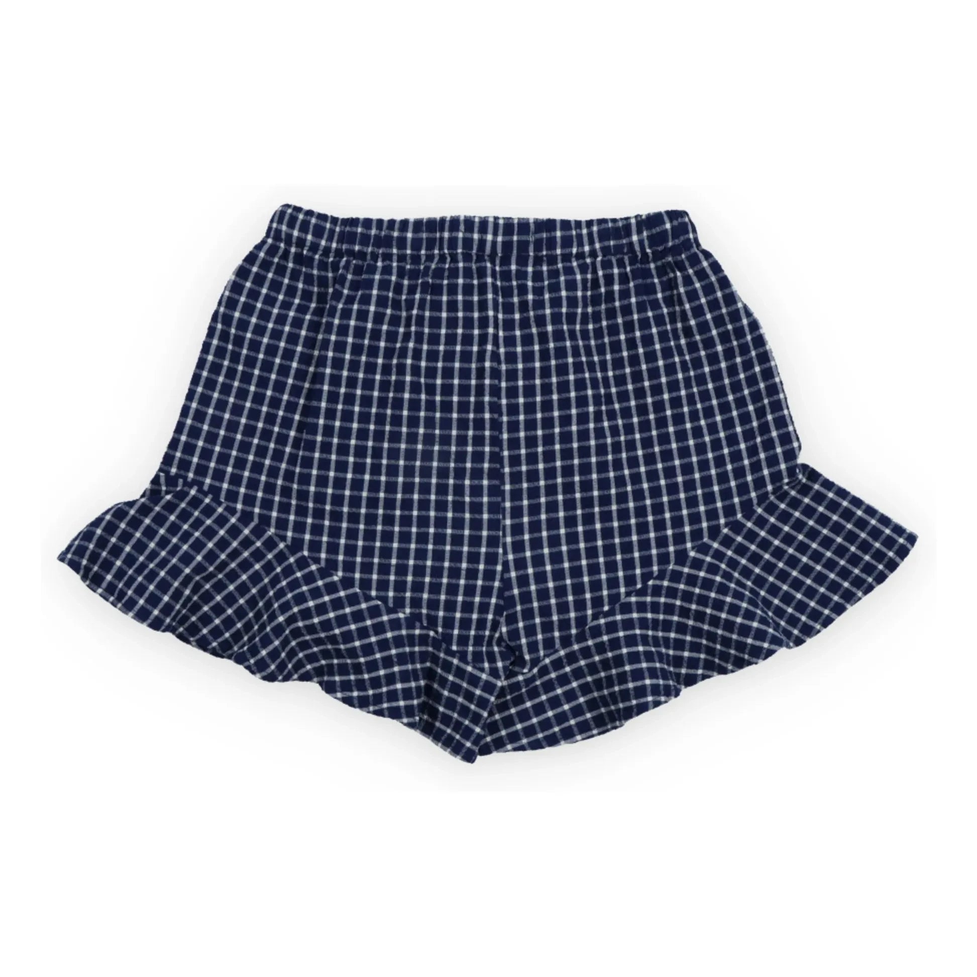 the new society - Short Jasmine Carreaux | Dark Blue