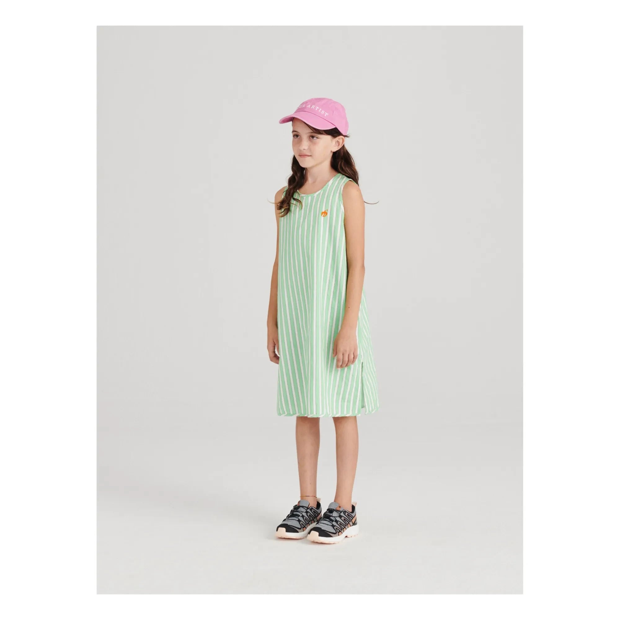 True Artist - Dress n°12 Çizgili | Yeşil