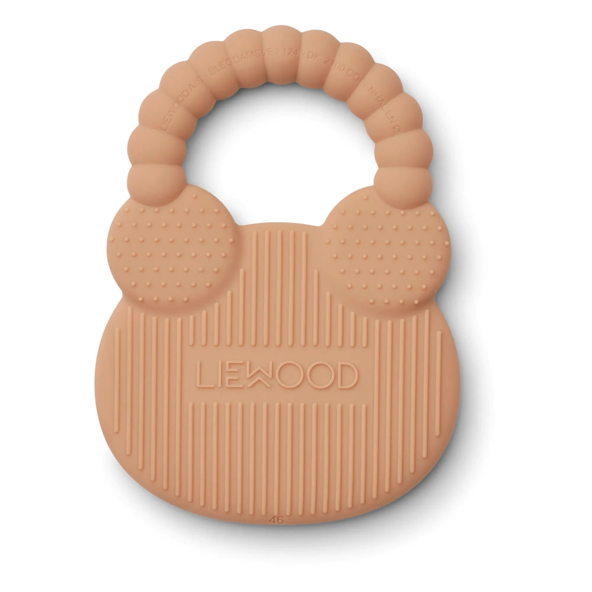 Liewood - Silicone Bear Teething Ring | Pink
