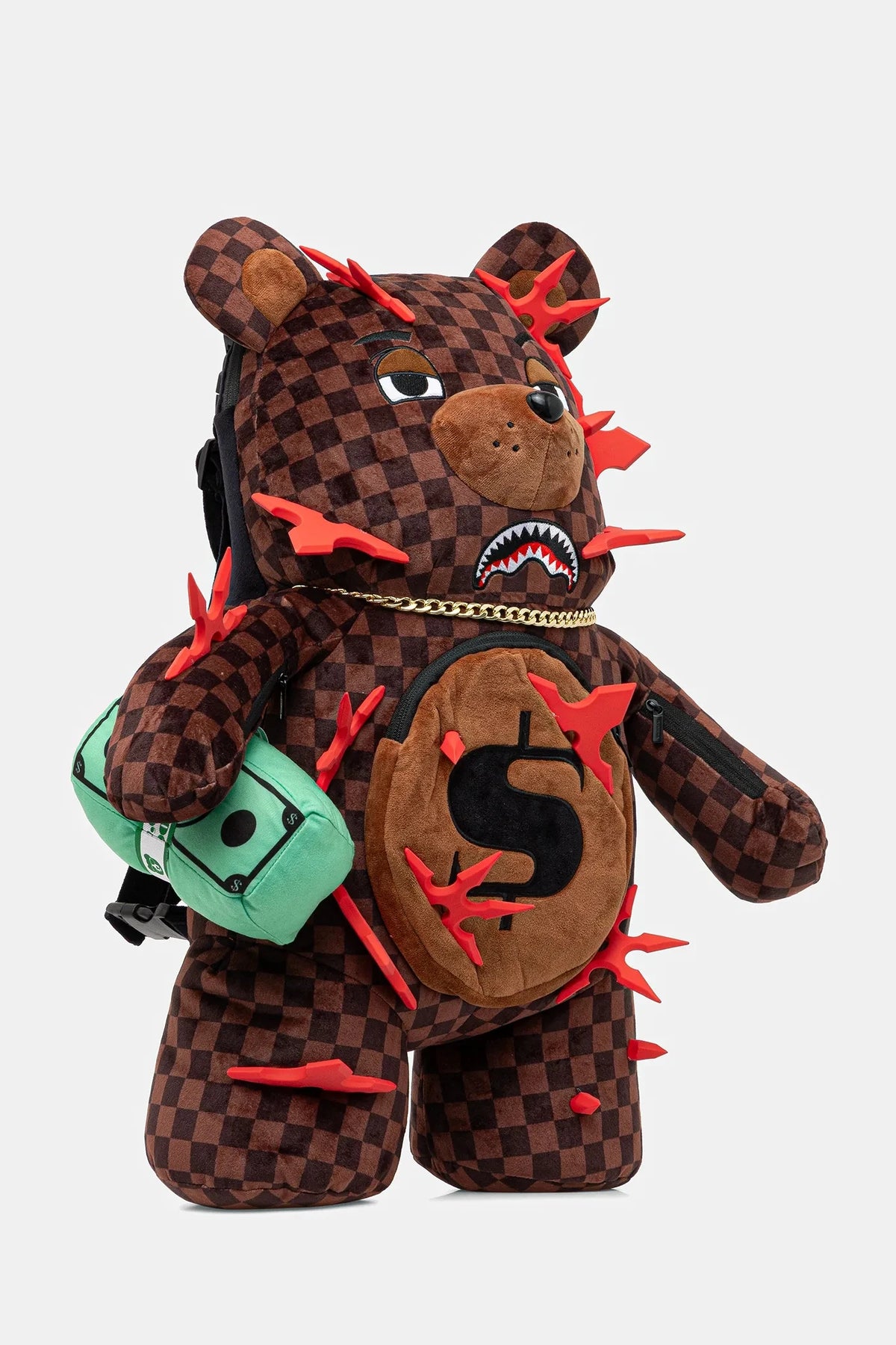Sprayground - Kahverengi Küçük Boy Desenli Sırt Çantası 910B7109NSZ