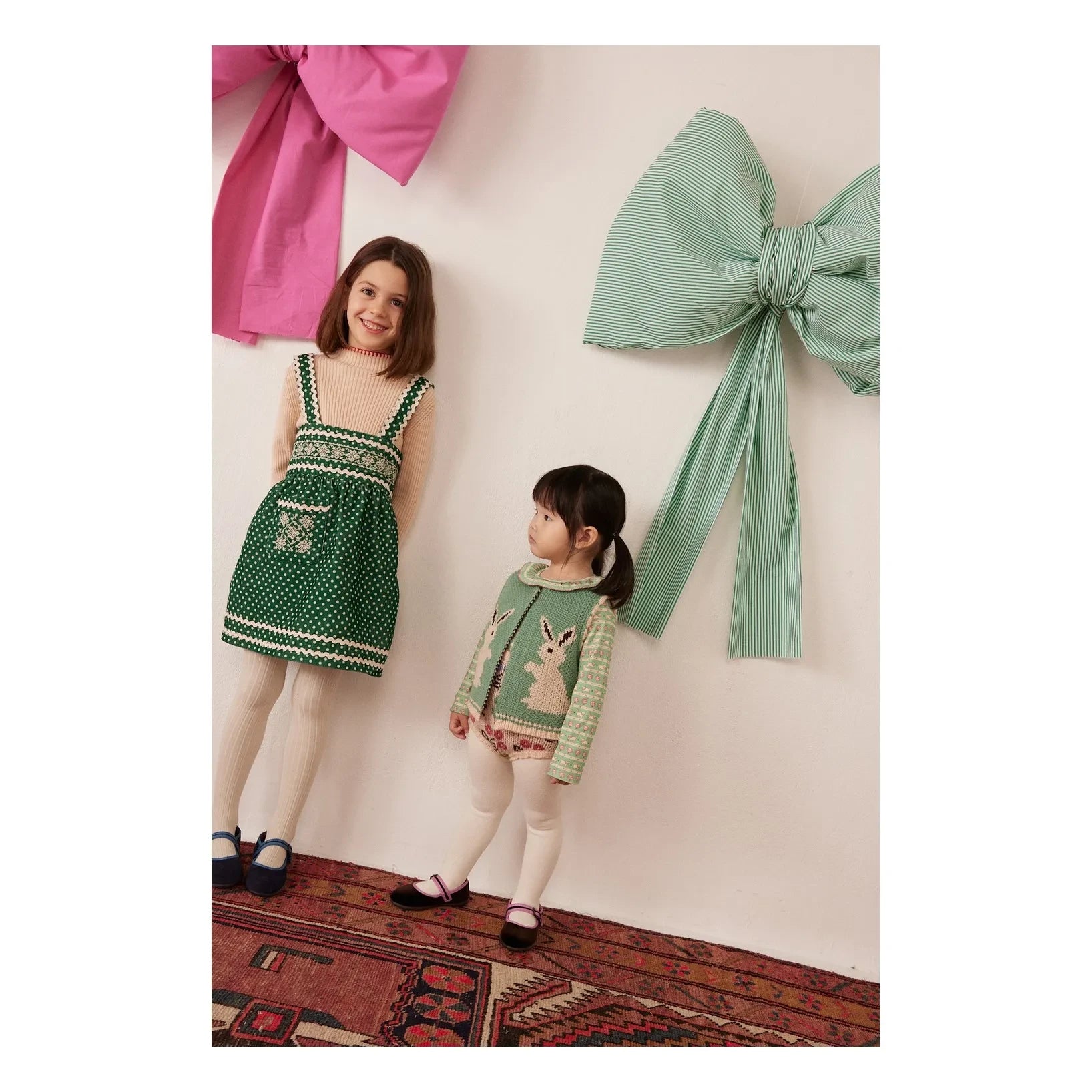 Hello Simone - Vestido Isami de terciopelo acanalado | Verde