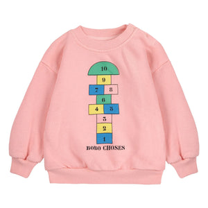 Bobo Choses - Marelle Bio-Baumwoll-Sweatshirt | Rosa