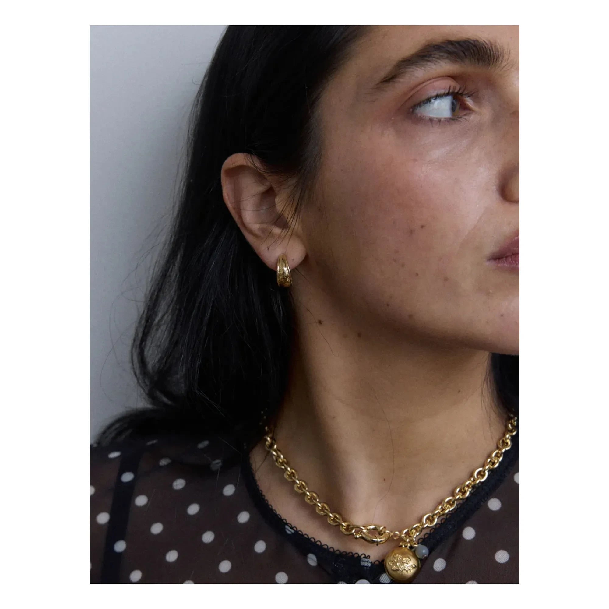 Louise Damas - La Mer Creolen | Gold