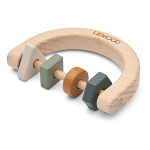 Liewood - Bryn Teething Ring | Faune Green Multi Mix