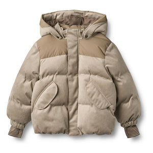 Wheat - Mads Recycled Fiber Puffer Jacket | Beige
