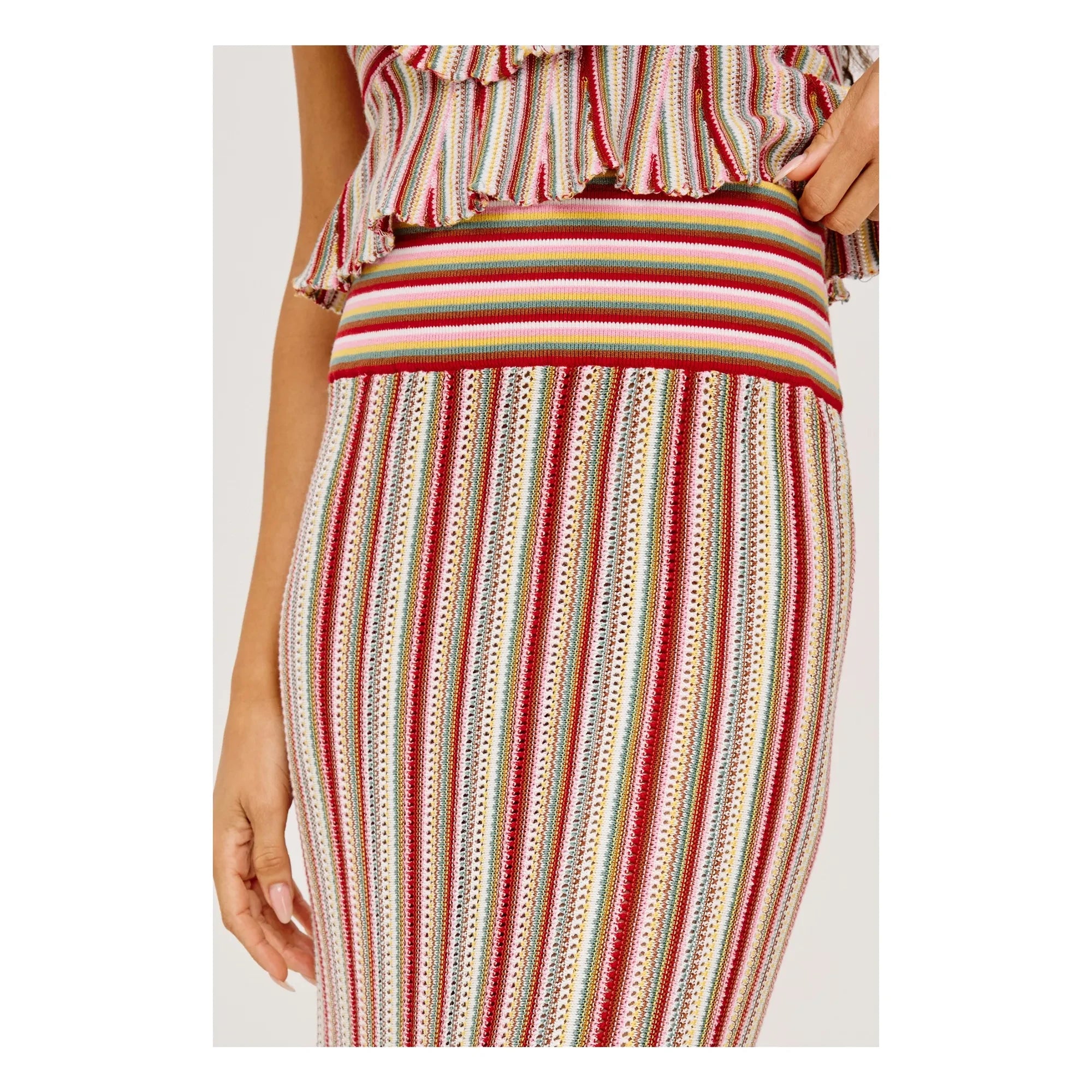 Rails - Nari Cotton Skirt | Red