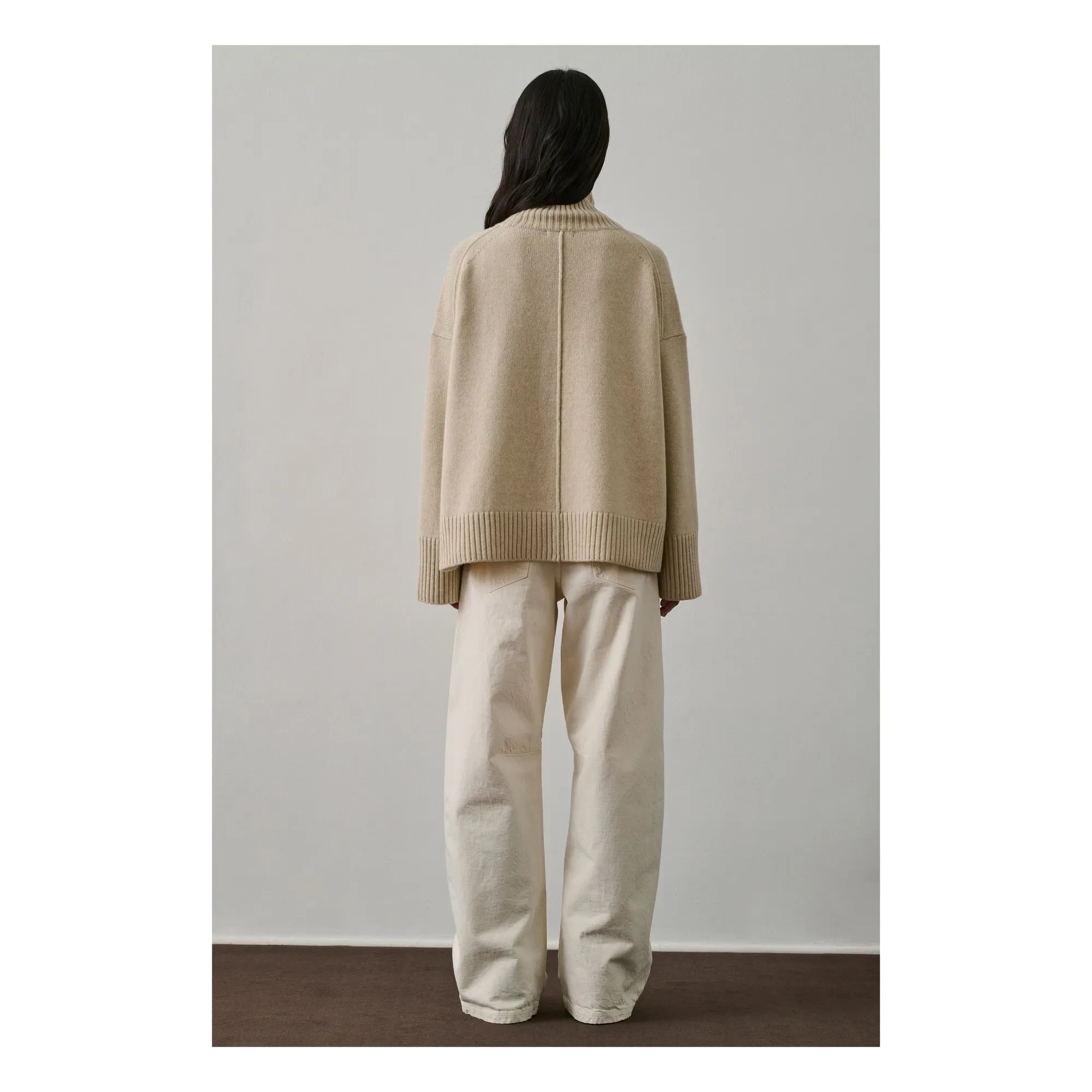 Soeur - William Merino Yün Kazak | Heather white