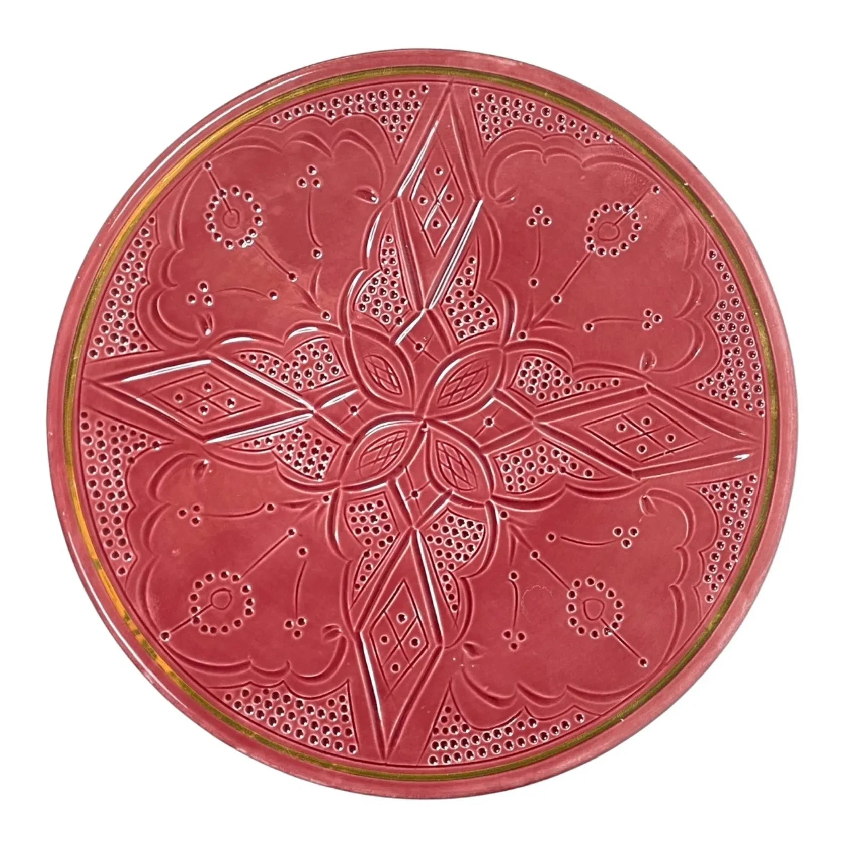 Chabi Chic - Printed Plate | Aubergine