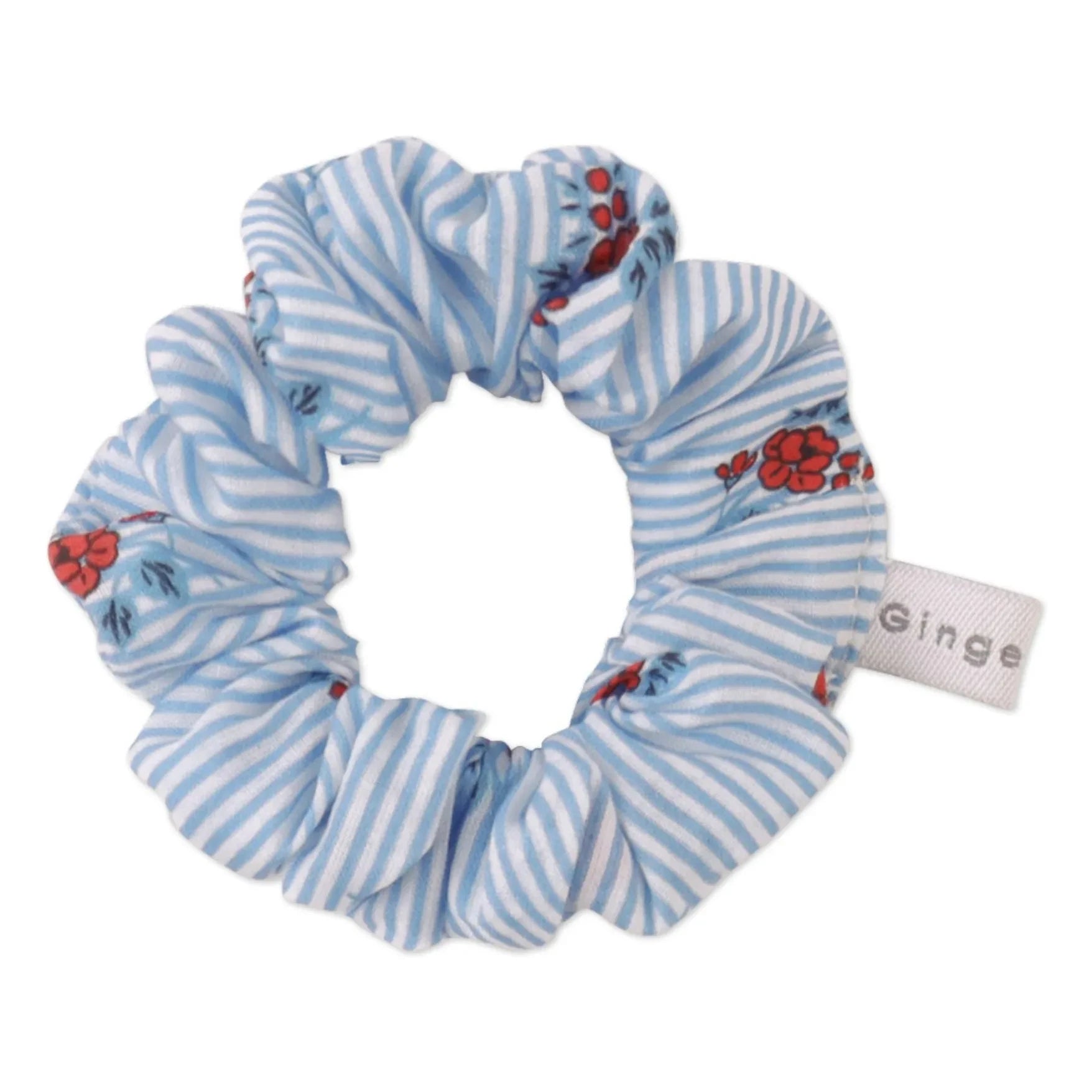 Gingersnaps - Brienne saç tokaları ve scrunchie seti | Mavi