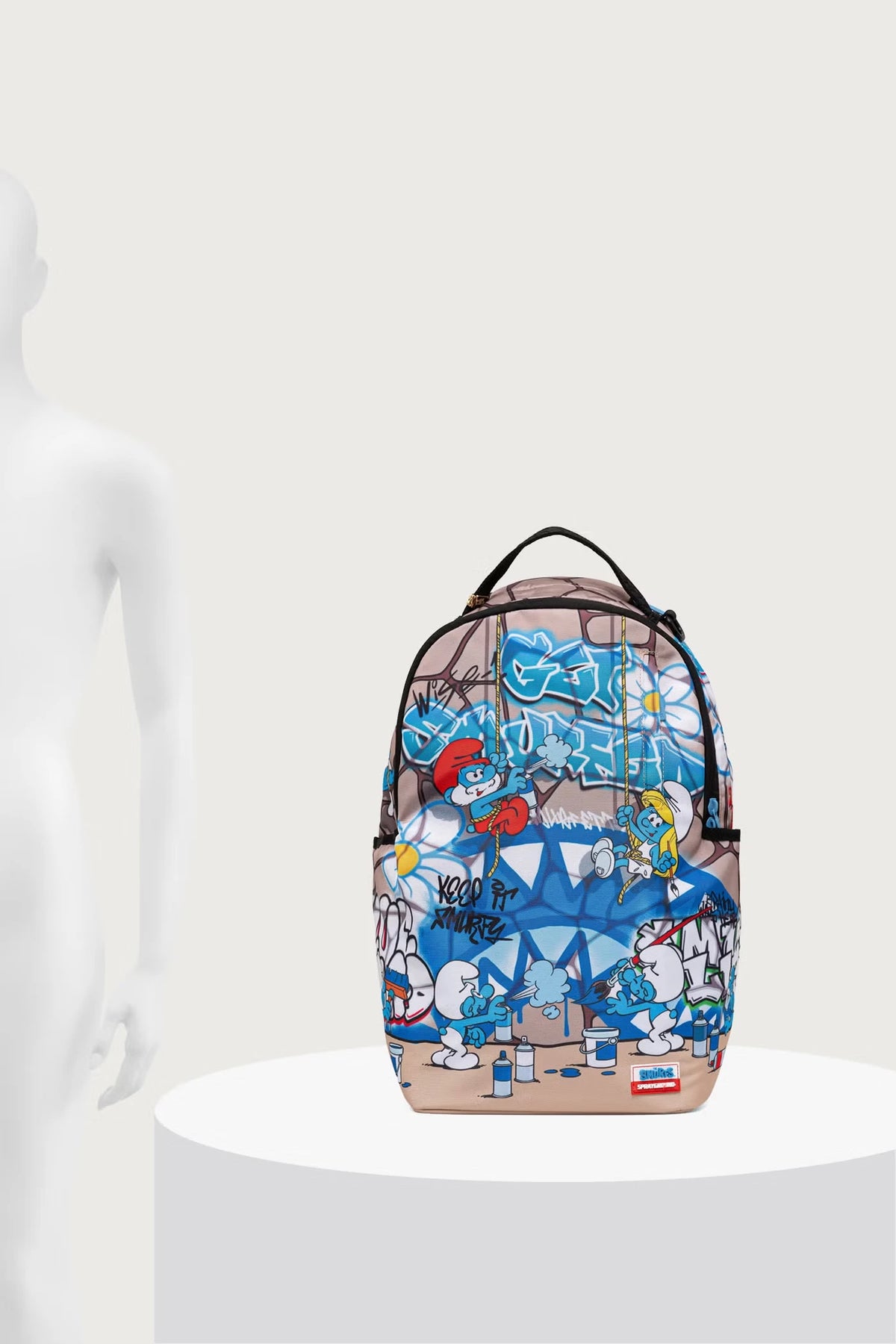 Sprayground - Şirinler Bej Sırt Çantası 910B9084NSZ