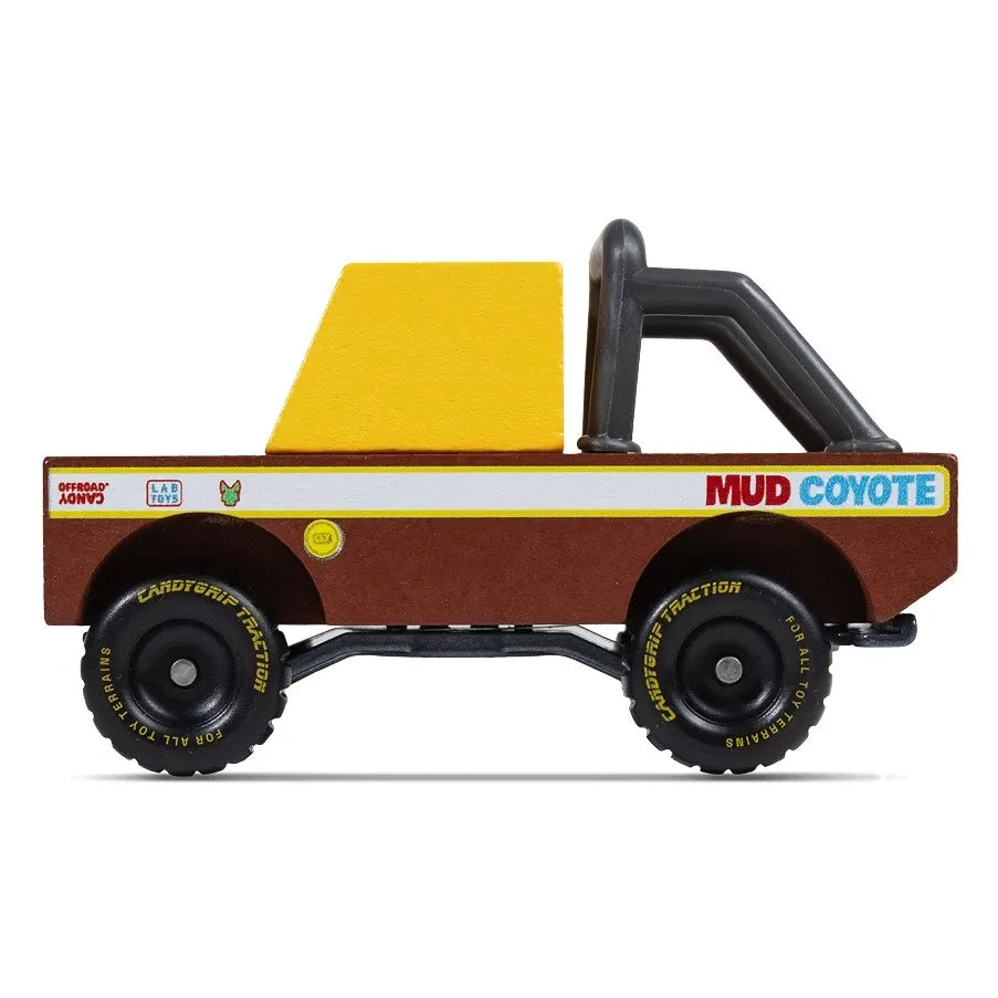 Candylab - Toons - Mud Coyote Auto | Braun