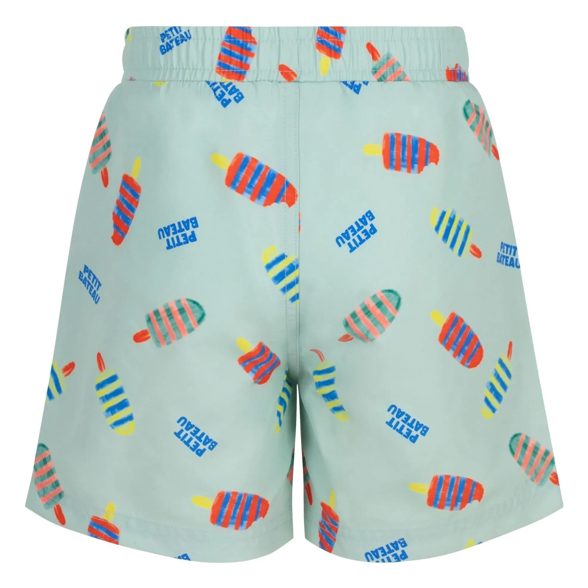 Petit Bateau - Glaces Badeshorts aus recyceltem Fasermaterial | Türkis