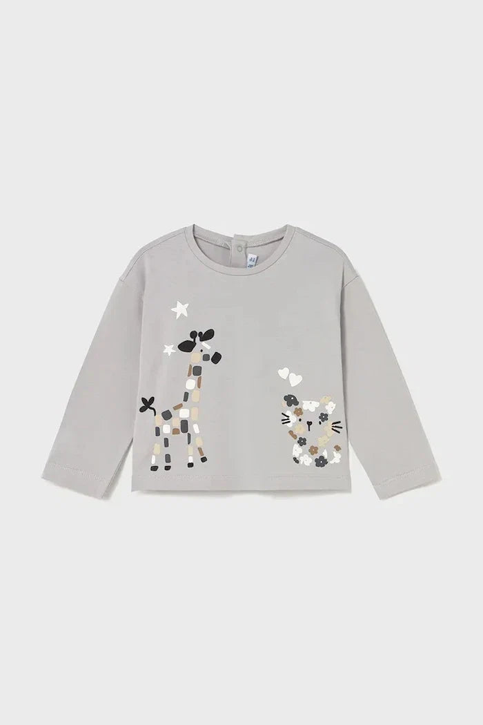 Blusa infantil Mayoral de manga larga