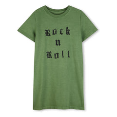 Zadig & Voltaire - Rock N Roll T-Shirt Elbise | Yeşil