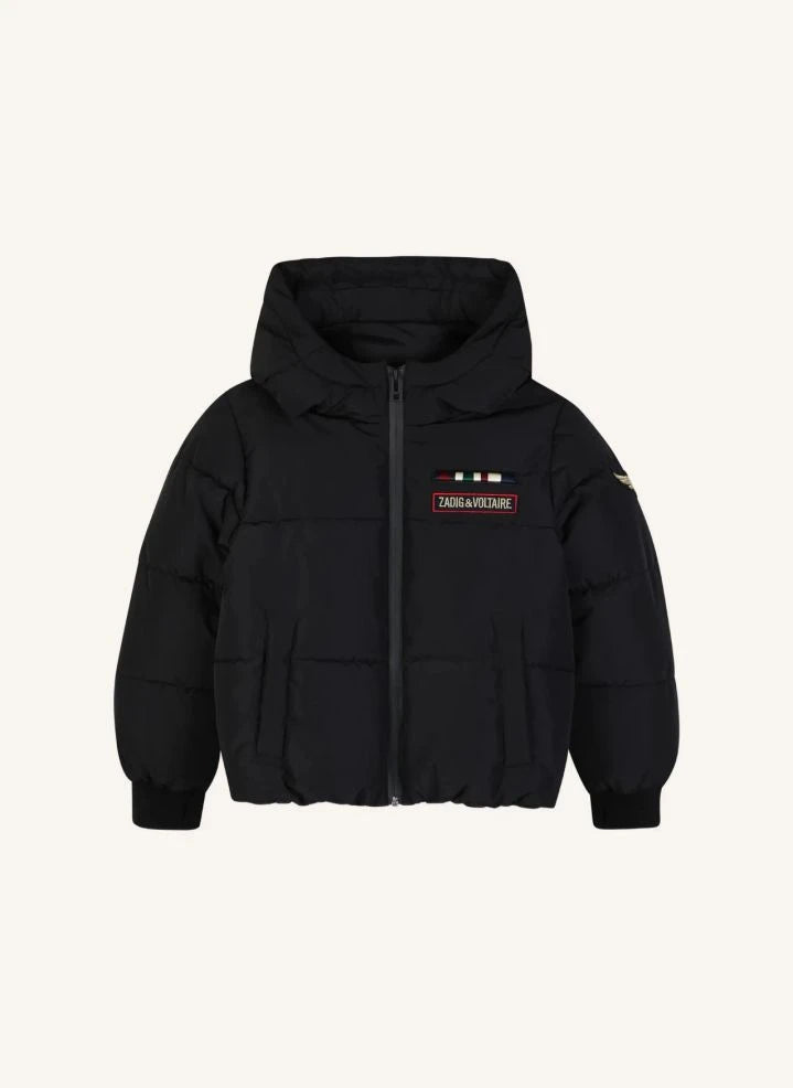 Zadig & Voltaire - Badge dolgulu mont Zadig et Voltaire | Siyah