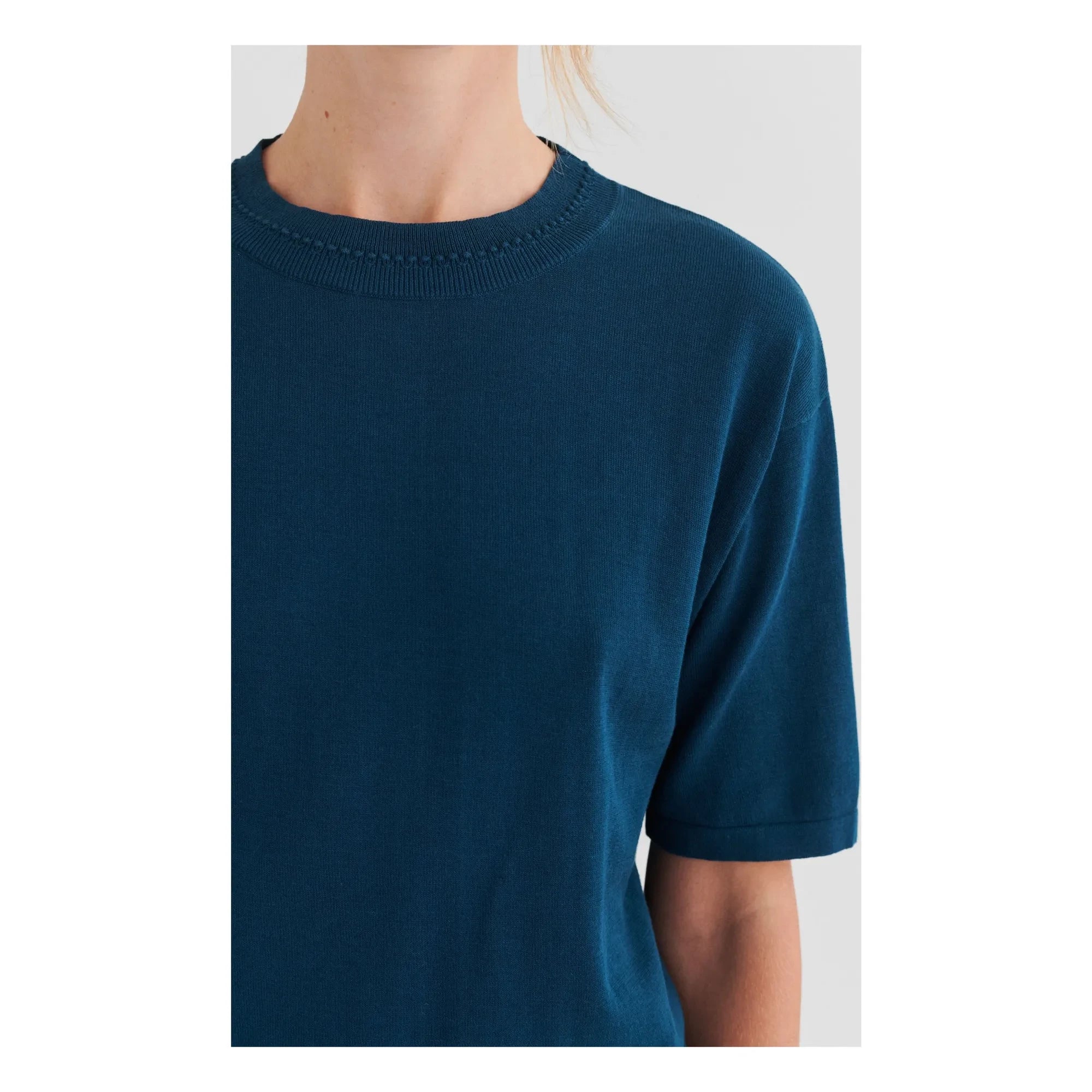 FUB - High Twist Box T-Shirt | Blau