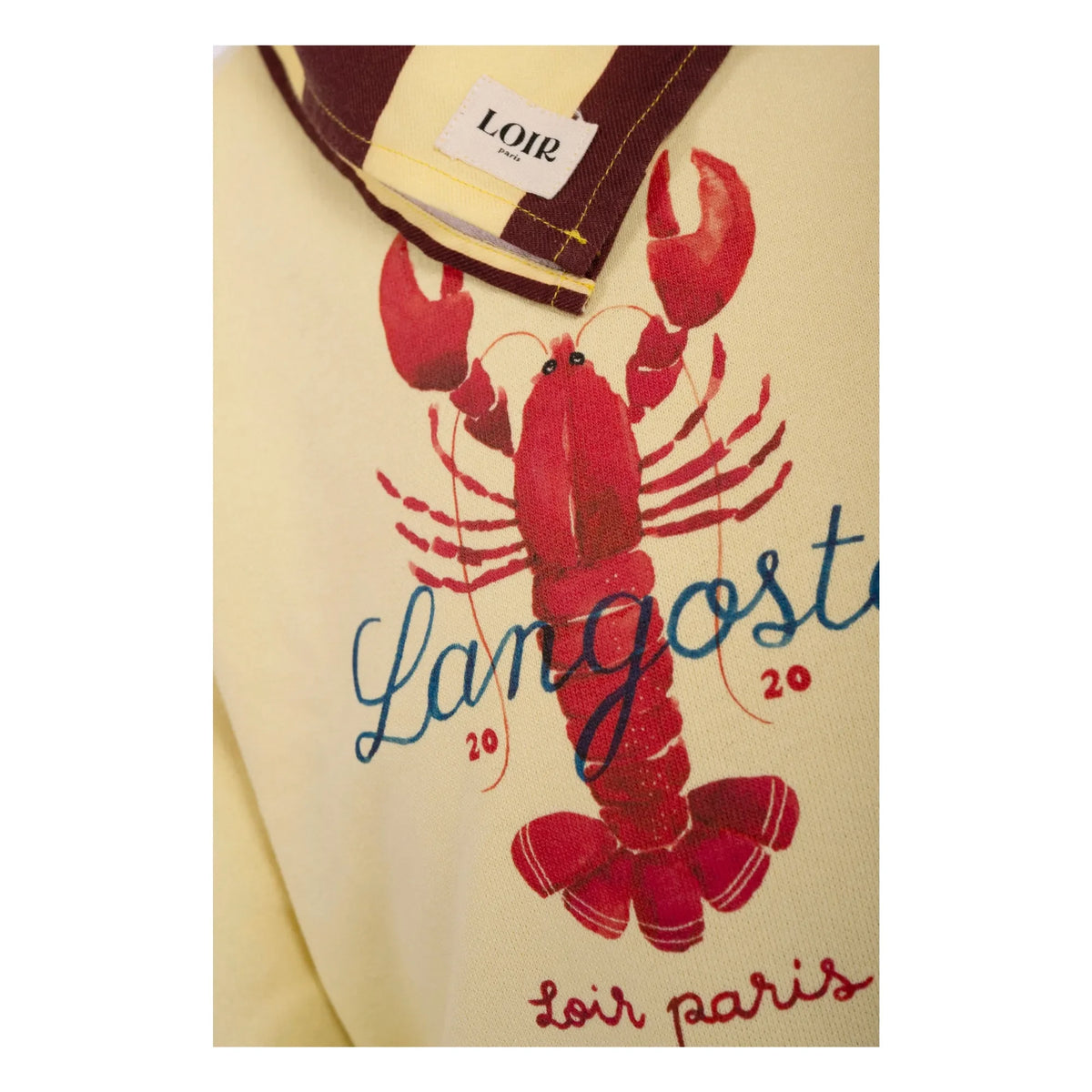 Loir - Langosta Sweatshirt | Pale Yellow