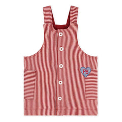 Petit Bateau - Vestido-body de algodón orgánico a rayas | Rosa