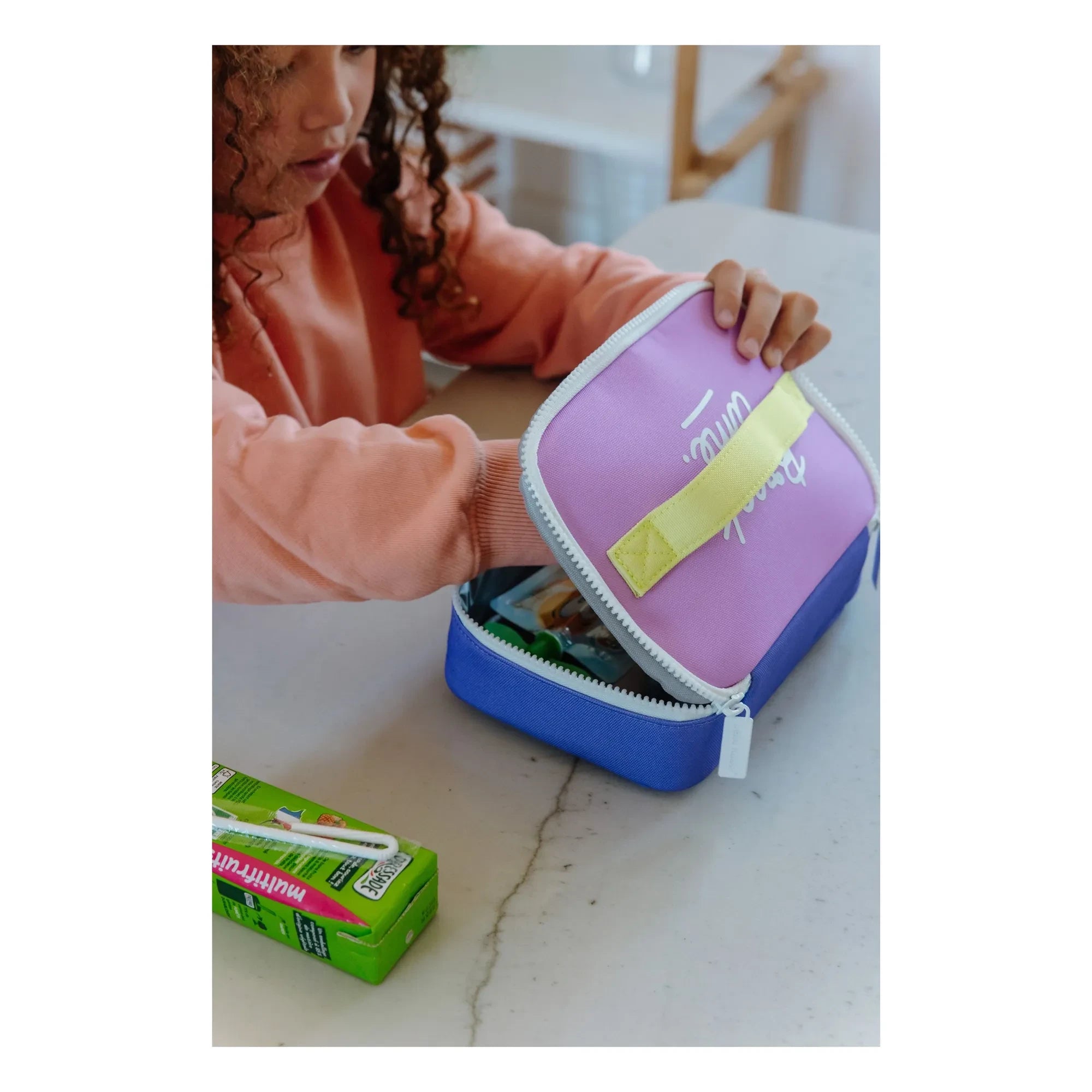 Hello Hossy - İzotermik Atıştırmalık Kutusu Mini Lavendi | Lila